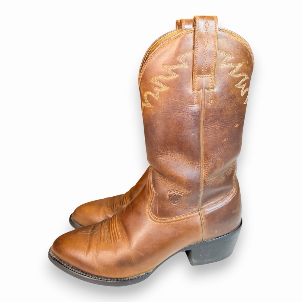 Ariat Sedona Arena Leather Western Boot 34625 Men's 10 D/Brown MSRP $160